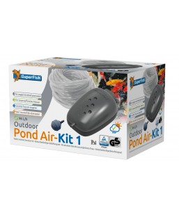 Bassin de jardin : SuperFish Pond Air Kit 1 (96 L/H), Pompe à air bassin