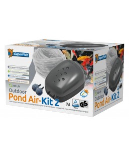 Bassin de jardin : SuperFish Pond Air Kit 2 (240 L/H), Pompe à air bassin