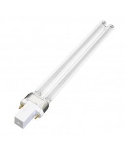 AQUARIUM SYSTEMS UVC Lamp 9W culot G23 ampoule compacte UV-C pour  stérilisateur - Stérilisation UV/Lampes UV de rechange -  -  Aquariophilie