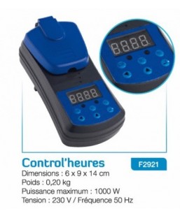 Bassin de jardin : Control'heure pour UV, Fin de série
