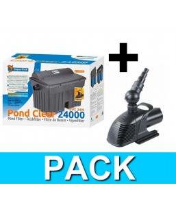 Bassin de jardin : SF PONDCLEAR 24000 UVC-24W/ pompe 12000 L/H, Fin de série