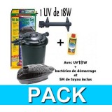 Bassin de jardin : SERA KIT 6000 SET 6000 + UV18W, Kits SeraPond