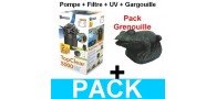 Bassin de jardin : Kit filtration Grenouille, Fin de série