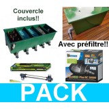 Bassin de jardin : PACK PRO PREFILTRE/ EDOUNA 5/ 25000L, Bassins de plus de 20 m3