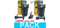 Bassin de jardin : Kit Garda pression 24000, Fin de série