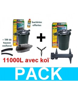 Bassin de jardin : Kit garda pression 16000, Kit Bassin de 10 à 20 m3