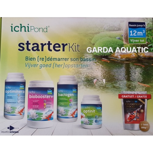 Bassin de jardin : ICHI POND starter 12000, Fin de série