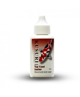 Bassin de jardin : KUSURI LIQUIDE antiseptique TOP COAT SEALER 50ml, Fin de série