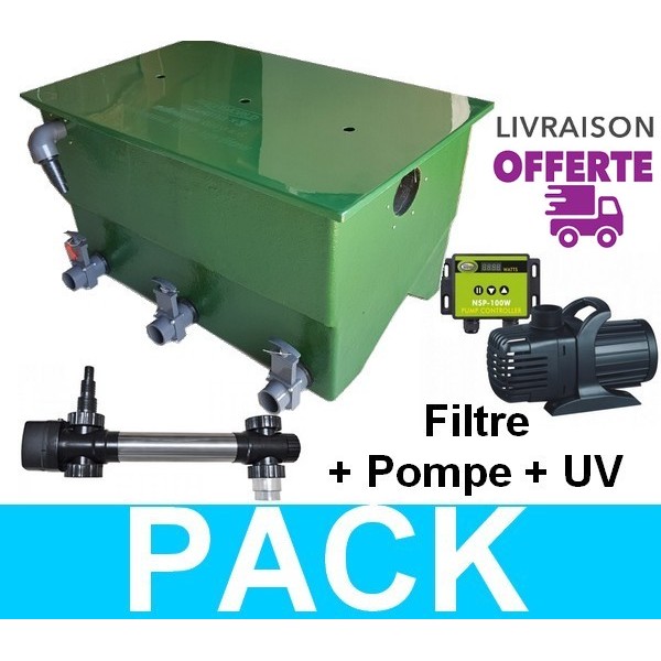 Bassin de jardin : Kit Garda AquaWorld 12000, Filtre Aquaworld Bassin de jardin : Kit Garda AquaWorld 12000, Filtre Aquaworld
