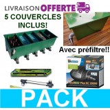 Bassin de jardin : PACK PRO PREFILTRE/ EDOUNA 5/ 25000L, Bassins de plus de 20 m3