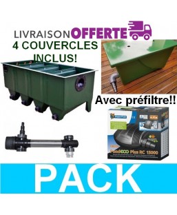 Pack PRO PREFILTRE/ Edouna 4/ 18000L