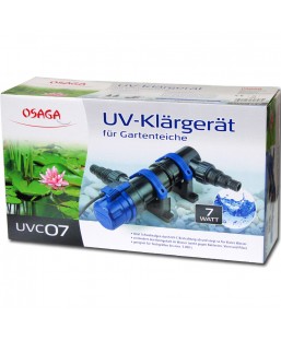 Bassin de jardin : Osaga 7 Watt UVC, UV pour bassin de 0 à 30 W