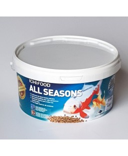 Bassin de jardin : ICHI FOOD ALL SEASON 1KG MAXI, Poissons supérieurs à 25 cm