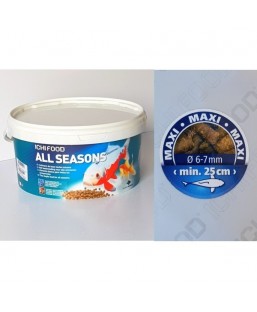 Bassin de jardin : ICHI FOOD ALL SEASON 1KG MAXI, Nourriture Ichi Food-Aquatic Science