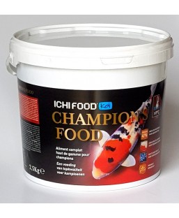 Bassin de jardin : iCHI FOOD CHAMPION'S 2.5KG MEDIUM, Nourriture Ichi Food