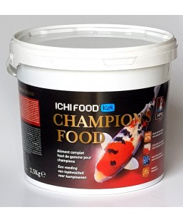 Bassin de jardin : ICHI FOOD CHAMPION'S 5KG MEDIUM, Nourriture Ichi Food-Aquatic Science