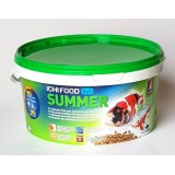Bassin de jardin : ICHI FOOD SUMMER 1KG MEDIUM, Nourriture Ichi Food-Aquatic Science