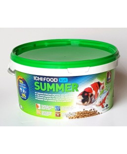 Bassin de jardin : ICHI FOOD SUMMER 1KG MEDIUM, Nourriture Ichi Food-Aquatic Science