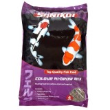 Bassin de jardin : COLOUR HI-GROW MIX 6mm 4.7KG (10L), Nourriture Sanikoï