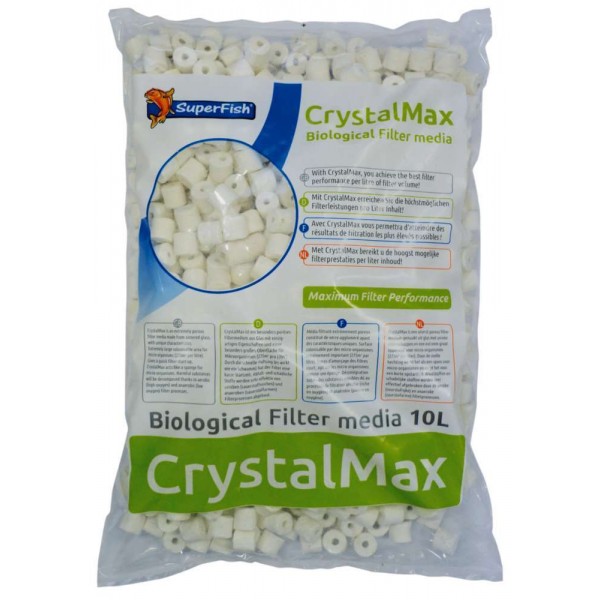 Bassin de jardin : SF FILTRE CRYSTALMAX SAC 10 L, Support biologique