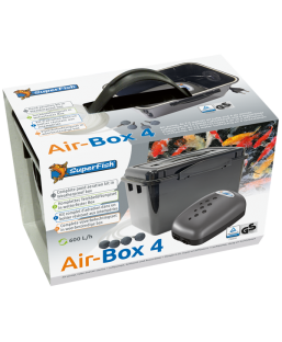 Bassin de jardin : AIR BOX 600 L/H NR4, Pompe à air bassin