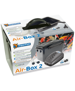 Bassin de jardin : AIR BOX 240 L/H NR2, Pompe à air bassin