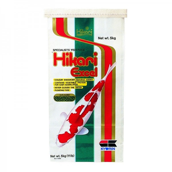 Bassin de jardin : 5 kg Hikari Excel Medium, Fin de série