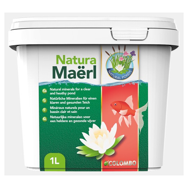 Bassin de jardin : Natura Maërl 1000 ml (10.000L), Traitement Natural Ponds