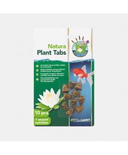 Bassin de jardin : NATURA PLANT TABS 10 PIECES (boules d'engrais), Traitement Natural Ponds