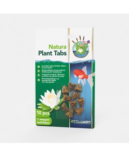 Bassin de jardin : NATURA PLANT TABS 10 PIECES (boules d'engrais), Traitement Natural Ponds