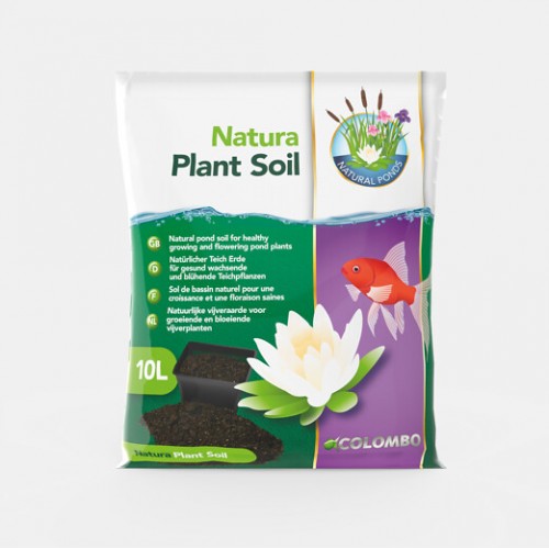 Bassin de jardin : TERREAU NATURA PLANT SOIL 10 L, Traitement Natural Ponds