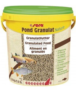 Bassin de jardin : Sera pond Granulat 10L (1.8kg), Nourriture Serapond