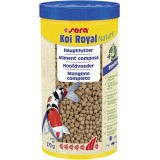 Bassin de jardin : Sera Koi Royal medium 1L (270g), Nourriture Serapond
