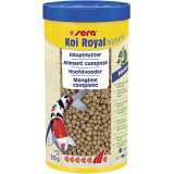 Bassin de jardin : Sera Koi Royal medium 1L (270g), Nourriture Serapond