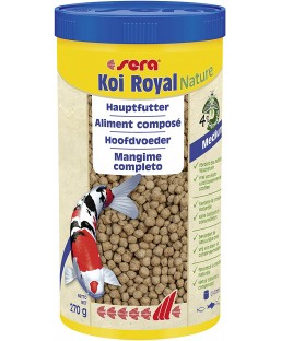 Bassin de jardin : Sera Koi Royal medium 1L (270g), Nourriture Serapond