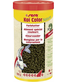 Bassin de jardin : SERA KOI COLOR Medium 1L (350g), Nourriture Serapond