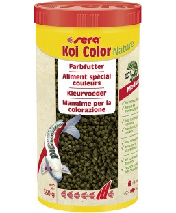 Bassin de jardin : SERA KOI COLOR Medium 1L (330g), Nourriture Serapond