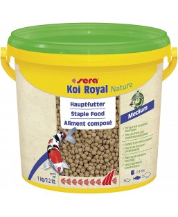 Bassin de jardin : Sera Koi Royal medium 3.8L (1kg), Nourriture Serapond