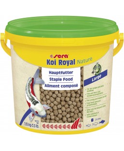 Bassin de jardin : Sera Koi Royal large 3.8L (1.05kg), Nourriture Serapond