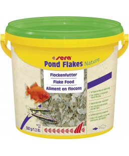 Bassin de jardin : Sera Pond Flakes 3.8L (560g), Nourriture Serapond