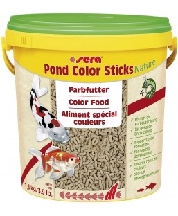 Bassin de jardin : SERA POND COLOR STICKS 600g (3800 ml), Nourriture Serapond