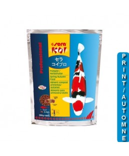 Bassin de jardin : SERA KOI Professional printemps/ automne 2.2KG, Nourriture Serapond
