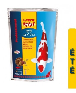 Bassin de jardin : SERA KOI Professional été 1KG, Nourriture Serapond