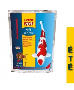 Bassin de jardin : SERA KOI Professional été 2.2KG, Nourriture Serapond