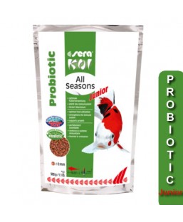 Bassin de jardin : 500g Koi Junior All Seasons Probiotic, Nourriture Serapond