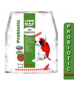 Bassin de jardin : Koi Junior All Seasons Probiotic 5KG, Nourriture Serapond