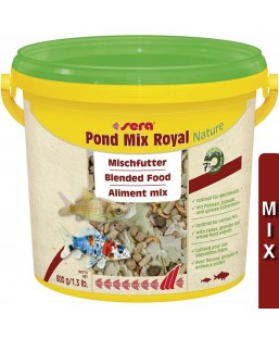 Bassin de jardin : Sera Pond Mix Royal 3.8L (600g), Nourriture Serapond