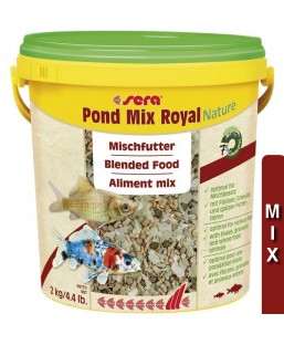 Bassin de jardin : Sera pond Mix royal 10l (2kg), Nourriture Serapond