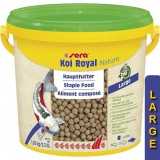 Bassin de jardin : Sera Koi Royal large 3.8L (1.05kg), Nourriture Serapond