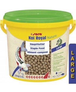 Bassin de jardin : Sera Koi Royal large 3.8L (1.05kg), Nourriture Serapond